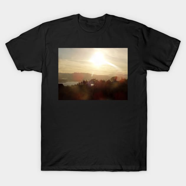 Sunrise over the Columbia River #19 T-Shirt by DlmtleArt